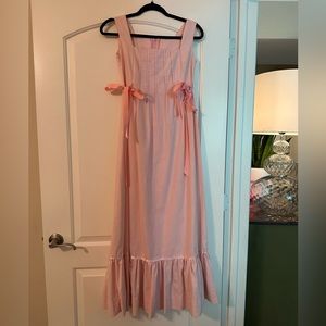 Vintage Pink Maxi Dress